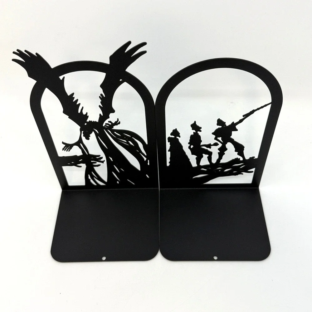 LilJoy‎ Magical Harry Potter Tale of Three Brothers Metal Bookend Set New